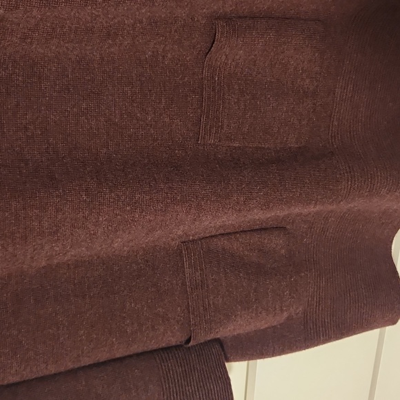 Adrienne Vittadini Merino Wool Blend Long Sleeve Sweater Dress Size M - Picture 3 of 11